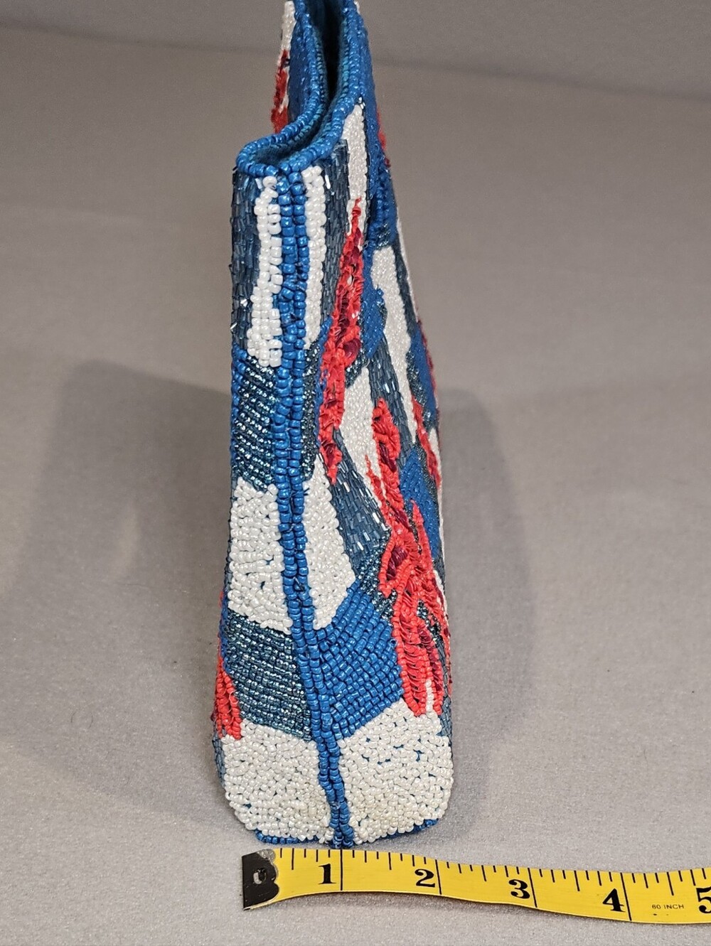 America & Beyond NWT Viral Beaded Lobster Clutch - Coastal Chic Nautical - Picture 12 of 14